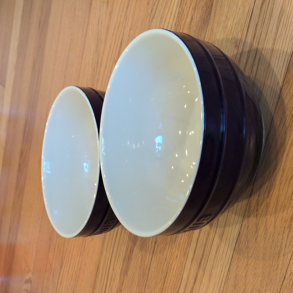 Staub Stoneware Bowls, Set of Two, Color Blue - Picture 5 of 10